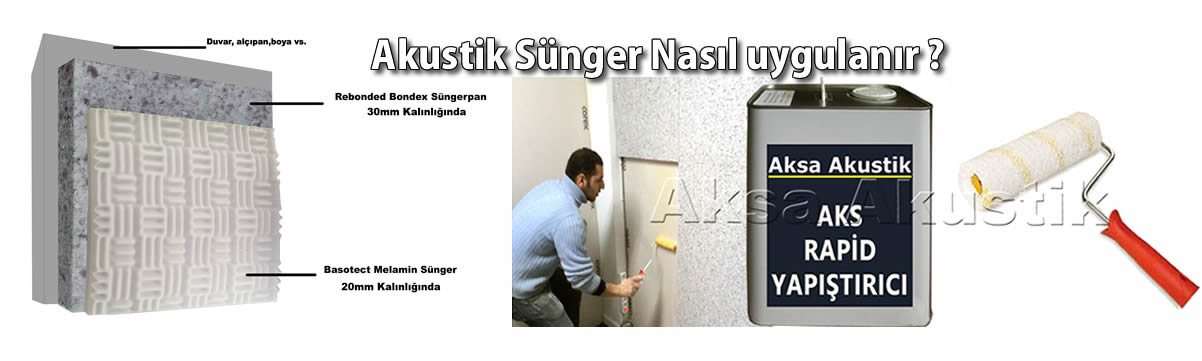 Akustik Sünger Nasıl Uygulanır?