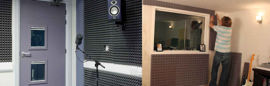 Stüdyo Odaları Piramit Sünger Ses İzolasyonu